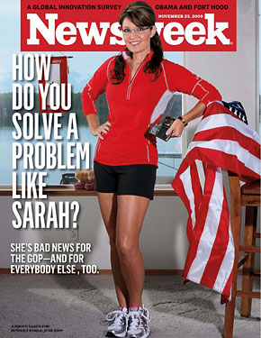 How do you solve a problem like Sarah Palin? She is bad news for the GOP - and for everybody else, too