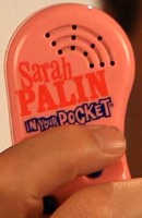Sarah Palin in Your Pocket talking key chain