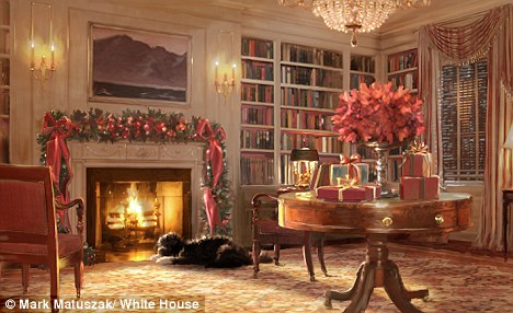 Obama 2011 Christmas card which Sarah Palin thinks sucks